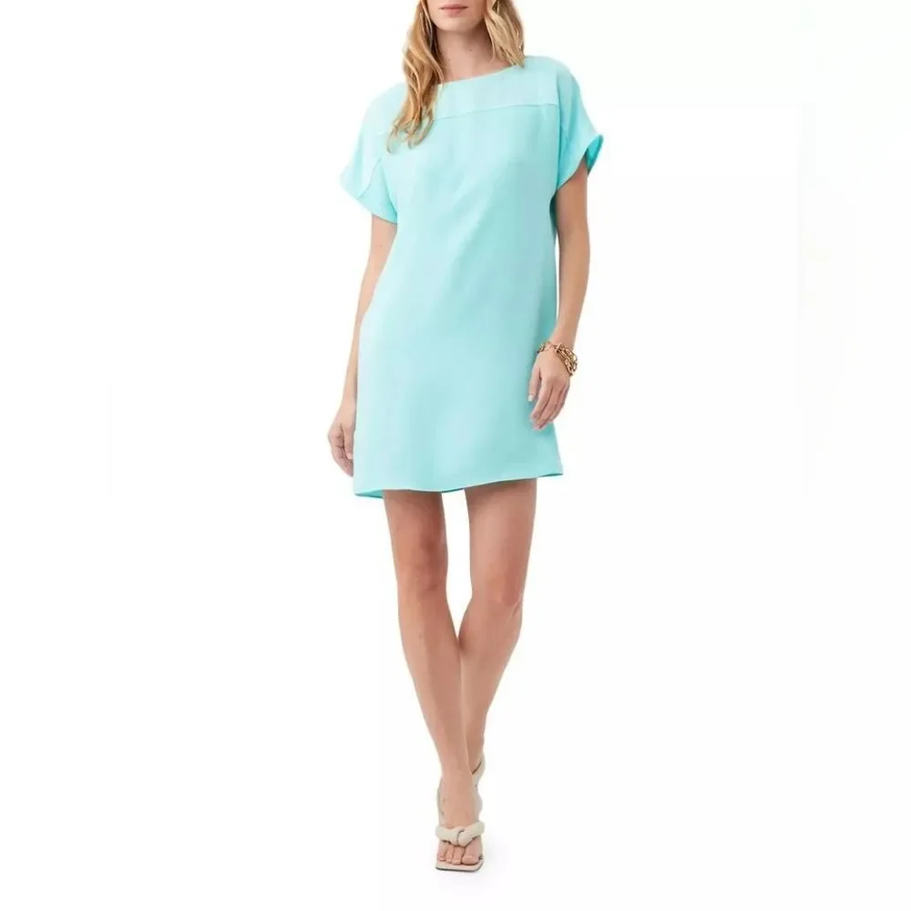 Trina Turk Hydee Shuft Dress White NWOT Sz  S - Picture 2 of 6